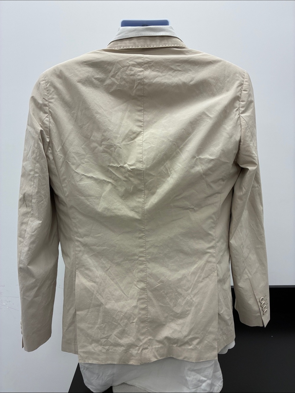 Officine Generale Beige Lightweight Cotton Blazer - Picture 2 of 6